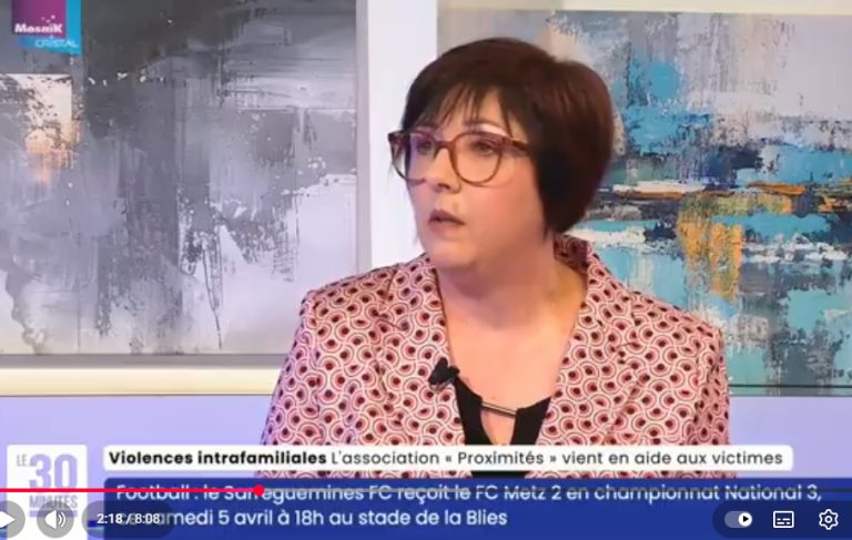 Violences intrafamiliales _ l'association Proximité vient en aide